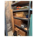 Slide projector, projector table, screen, and various slide carousels