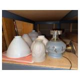 Lamp and light shades