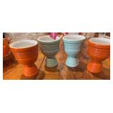 Set of 4 double egg coddlers
