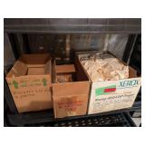 Oil lamp parts-burners, wicks, chimneys