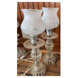 Pr dresser lamps