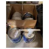 4 gallons new primer and 2 new gallons of paint
