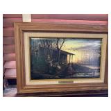 19x13 framed Terry Redlin “Morning Retreat”