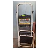 Folding step stools-1 single step and 1 triple step