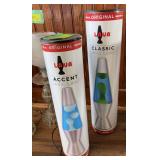 2 NIB lava lamps