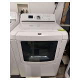 Maytag Bravos Commercial Technology with Steam electric clothes dryer