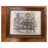 S/N 18/100 1st edition Grand Opera House 16x13