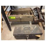 2 toolboxes of mechanic tools