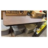 6' folding table