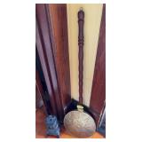 Metal pot belly stove and popcorn popper