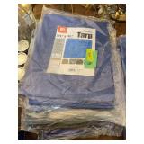 6 new poly tarps
