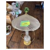 24' glass table lamp