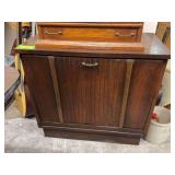 Vintage LP Record cabinet