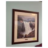 Framed Thomas Kinkade “The Power and the Majesty” 30x34