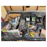 Box of Assorted new and used tools