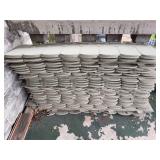 Qty plastic scalloped siding pcs