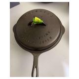 Griswold #8 deep skillet w/lid