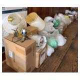 Wide variety of light covers, fixtures etc...