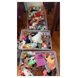 TY beanies and other stuffies, nearly all with tags