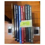DIY books and Time-Life Grand Canyon book with marble? bookends
