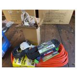 New drop cord 100', garden hose, coax cable and drop cords