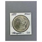 Morgan Silver dollar 1889