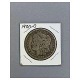 Morgan Silver dollar 1900 O
