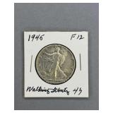 1945 Walking Liberty Half Dollar
