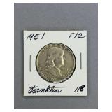 Franklin Half Dollar 1951