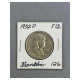 Franklin Half Dollar 1952 D