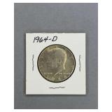Kennedy Half Dollar 1964 D