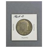 Kennedy Half Dollar 1964 D