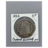 Capped Bust Half dollar 1826