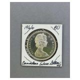 1966 Canada Silver Dollar