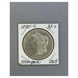 Morgan Silver dollar 1890 S