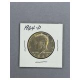 Kennedy Half Dollar 1964 D