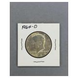 Kennedy Half Dollar 1964 D
