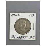 Franklin Half Dollar 1952 D
