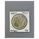 Morgan Silver dollar 1888 O