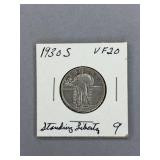 Standing Liberty Quarter 1930 S