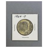 Kennedy Half Dollar 1964 D