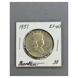 Franklin Half Dollar 1951