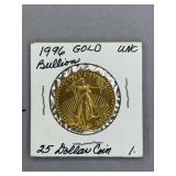 1996 $25.00 Bold Bullion Coin
