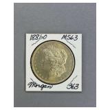 Morgan Silver dollar 1886 O