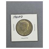 Kennedy Half Dollar 1964 D
