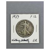 1937 Walking Liberty Half Dollar