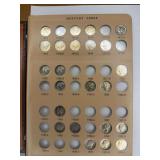 Mercury Dimes Book 58 total coins as shown