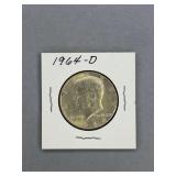 Kennedy Half Dollar 1964 D