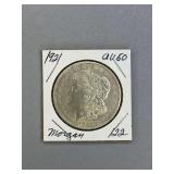 Morgan Silver dollar 1921