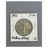1942 Walking Liberty Half Dollar